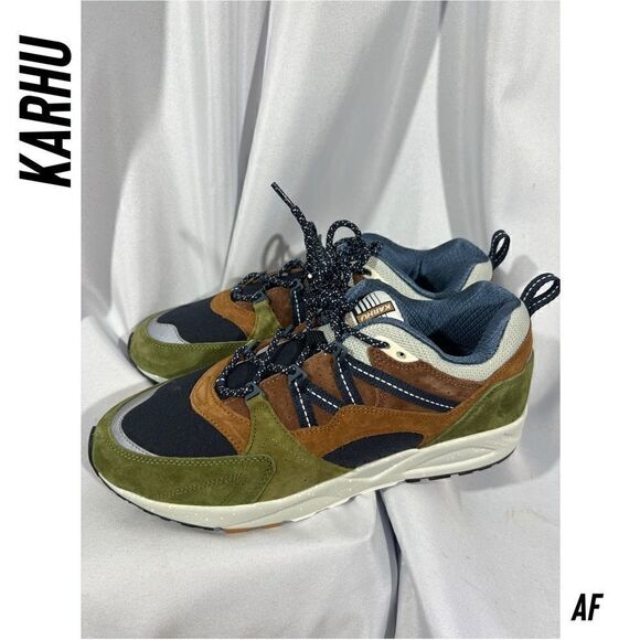 KARHU
Fusion 2.0 " Trees of Finland" Pack - Avocado/Brown Sugar Size 10.5 men’s - Picture 1 of 8